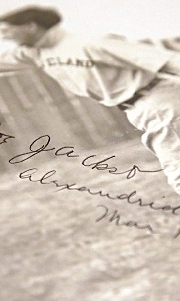 Rare Shoeless Joe Jackson autograph could sell for $100K